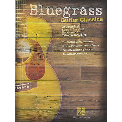 Hal Leonard Bluegrass Guitar Classics Tab Songbook