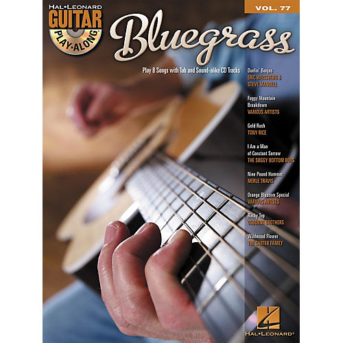 Bluegrass Guitar Play-Along Volume 77 Songbook/CD