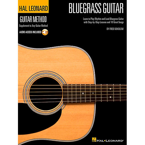 Hal Leonard Bluegrass Guitar Stylistic Supplement To The Hal Leonard Guitar Method (Book/CD)