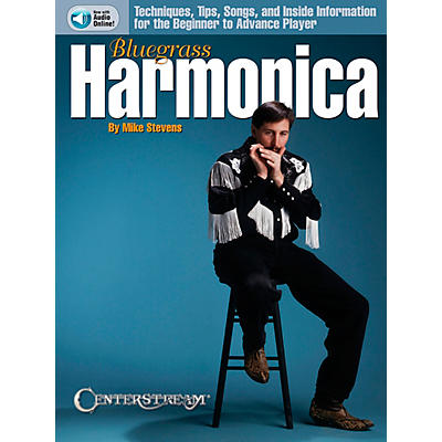 Centerstream Publishing Bluegrass Harmonica Book/CD