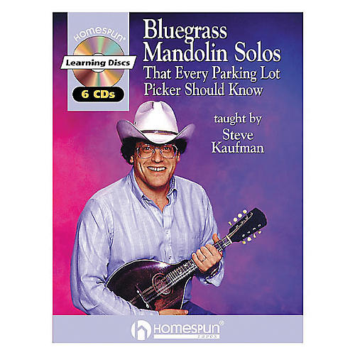 Bluegrass Mandolin Solos That Every Parking Lot Picker Should Know Book with CD