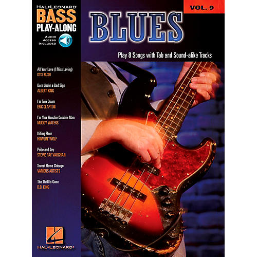 Hal Leonard Blues - Bass Play-Along Series Volume 9 Book and CD