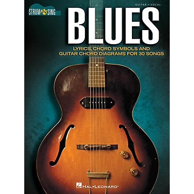 Hal Leonard Blues - Strum & Sing Guitar Strum and Sing Series Softcover Performed by Various