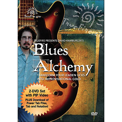 Hal Leonard Blues Alchemy - Instructional Guitar 2-DVD Pack Featuring David Hamburger