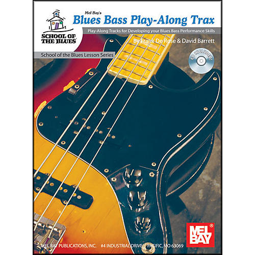 Blues Bass Play-Along Trax Book and CD