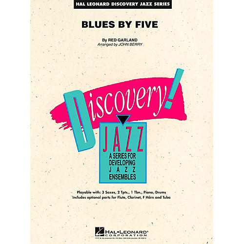 Hal Leonard Blues By Five Jazz Band Level 2