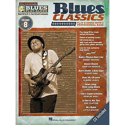 Hal Leonard Blues Classics - Blues Play-Along Volume 8 Book/CD