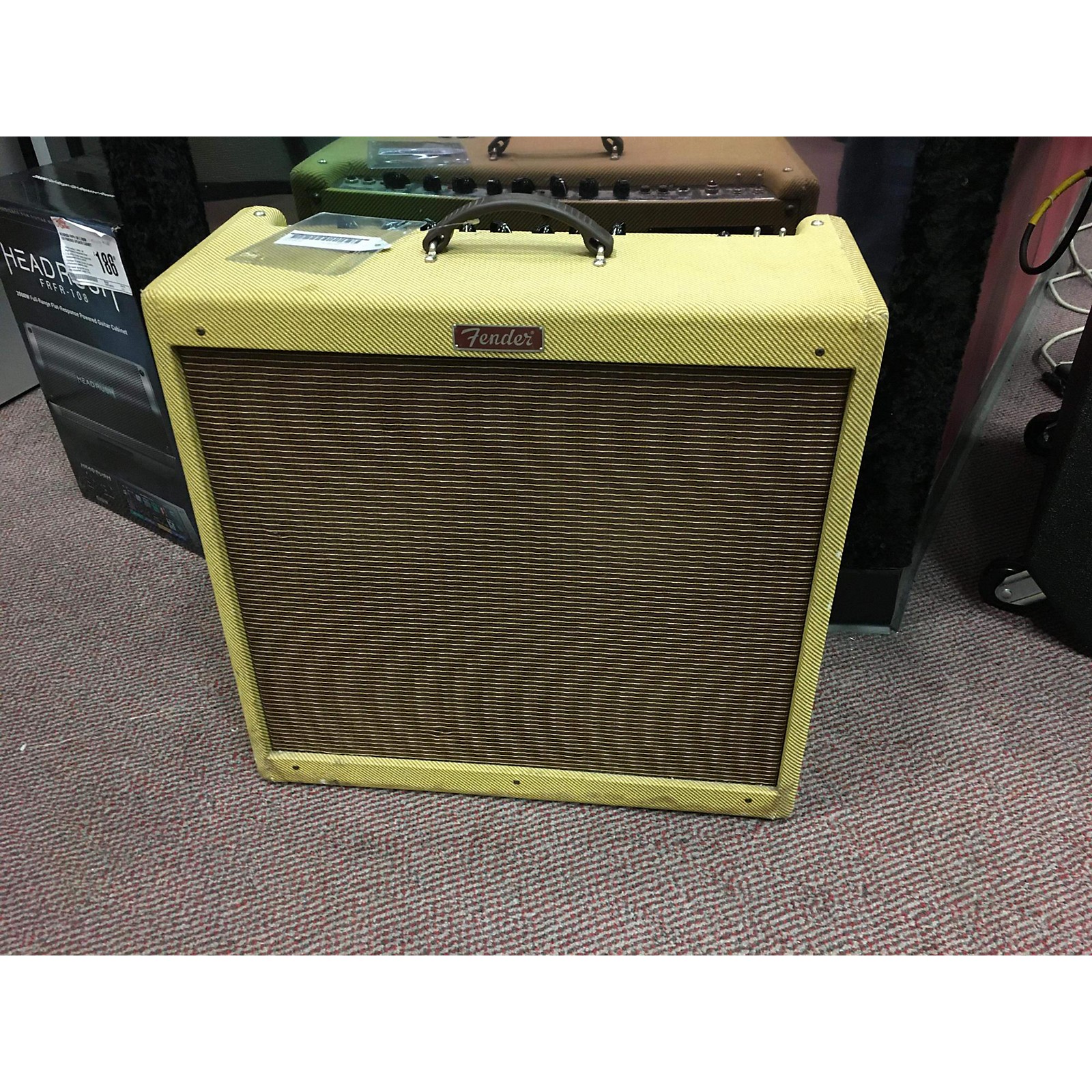 Used Fender Blues DeVille 410 Reissue Tube Guitar Combo Amp Musician