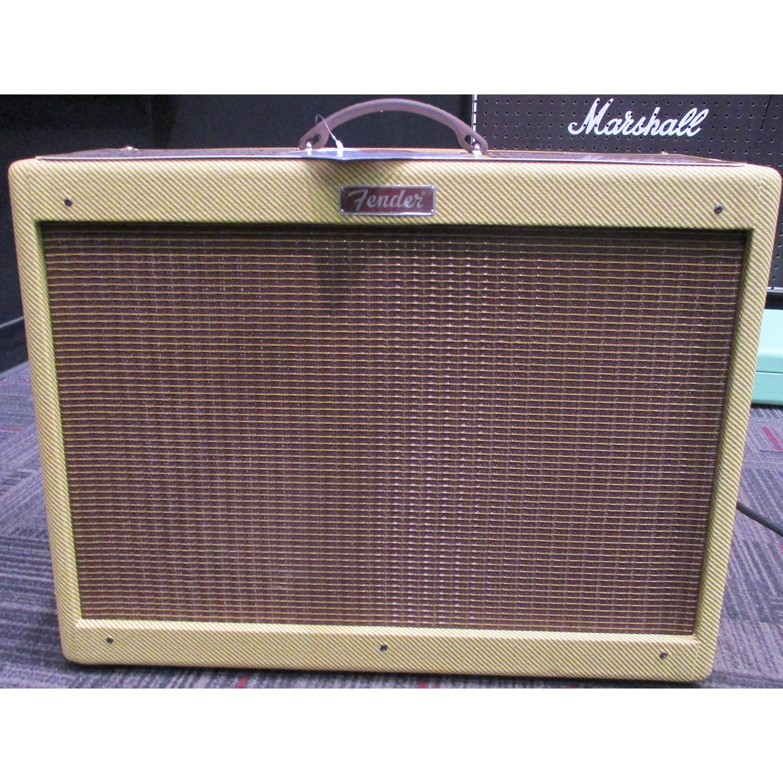 Used Fender Blues Deluxe Reissue 40W 1x12 Tweed Tube Guitar Combo Amp ...