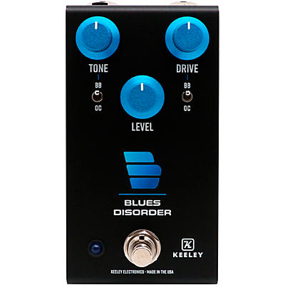 Keeley Blues Disorder Overdrive & Distortion Effects Pedal