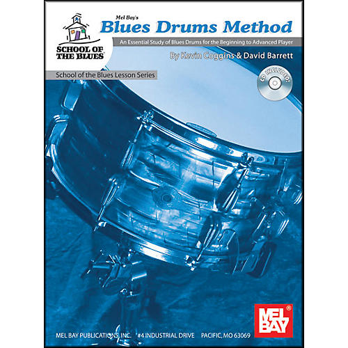Blues Drums Method Book and CD