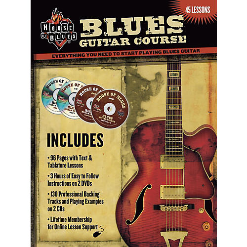 Blues Guitar Course (2-DVD/2-CD Set)