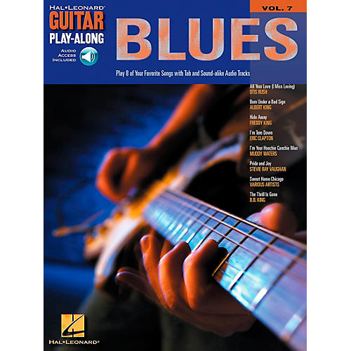 Blues Guitar Play-Along Series Volume 7 Book with CD