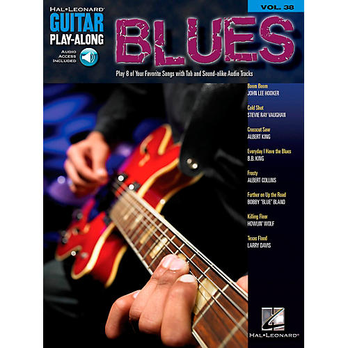 Blues Guitar Play-Along Volume 38 Book with CD
