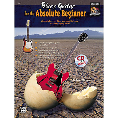 Alfred Blues Guitar for the Absolute Beginner Book/CD Set