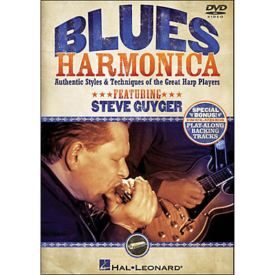 Hal Leonard Blues Harmonica - Authentic Styles & Techniques Of The Great Harp Players (DVD)