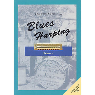 Schott Blues Harping Schott Series Softcover with CD
