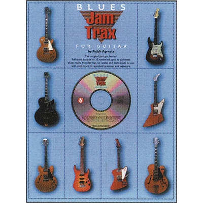 Music Sales Blues Jam Trax for Guitar CD