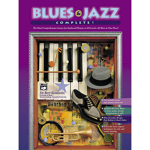 Blues & Jazz Complete for Keyboard (Book/2-CDs)