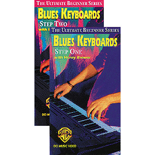 Blues Keyboard Step 1 & 2 Ultimate Beginner Series Video Package (VHS)