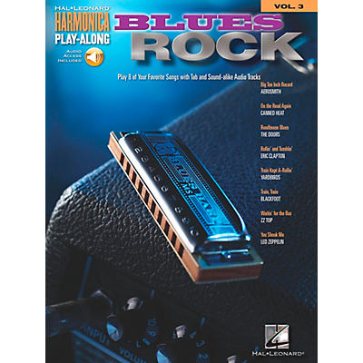 Hal Leonard Blues Rock - Harmonica Play-Along Series, Volume 3 (Book/CD)