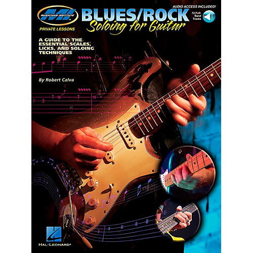 Musicians Institute Blues/Rock Soloing for Guitar (Book/Online Audio)
