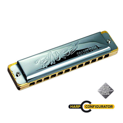 SEYDEL Blues SOLIST PRO 12 STEEL Harmonica Low D