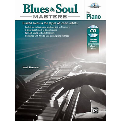 Alfred Blues & Soul Masters for Piano - Book & CD