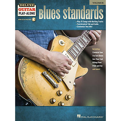 Hal Leonard Blues Standards Deluxe Guitar Play-Along Volume 5 Book/Audio Online