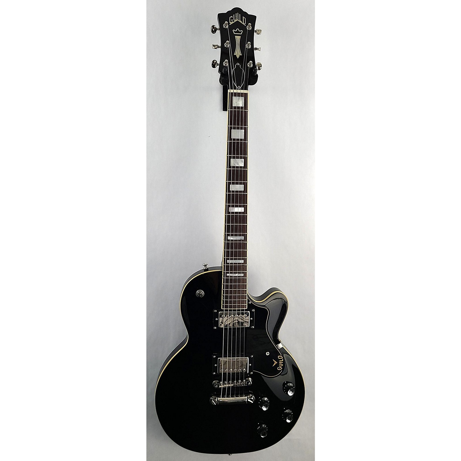 Used Guild Bluesbird Solid Body Electric Guitar Black Musician's Friend