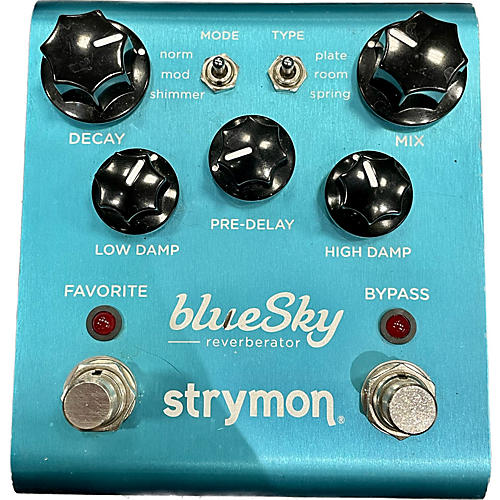 Strymon Bluesky Reverb Effect Pedal | Musician's Friend