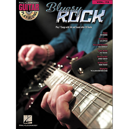 Hal Leonard Bluesy Rock Guitar Play Along Volume 73