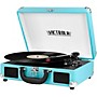 Victrola Bluetooth Portable Suitcase Record Player Turquoise