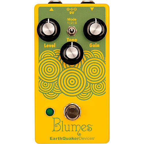 EarthQuaker Devices Blumes Low Signal Shredder Overdrive Effects Pedal Condition 1 - Mint Yellow