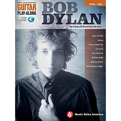 Music Sales Bob Dylan - Guitar Play-Along Volume 148 Book/CD