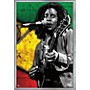 Trends International Bob Marley - Jam Poster Framed Silver