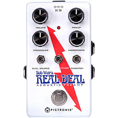Pigtronix Bob Weir's Real Deal Acoustic Guitar Preamp Pedal