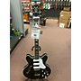 Used Vox Bobcat S66 Hollow Body Electric Guitar Black and White