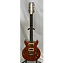 Used Dean Boca 12 Solid Body Electric Guitar Trans Amber
