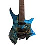 strandberg Boden J Artisan 7 Tremolo Wenge Buckeye Electric Guitar Navy Blue Stain with Sky Blue Resin J2023075