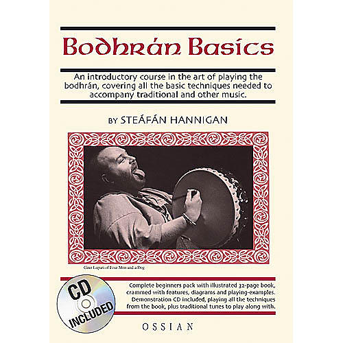 Music Sales Bodhrán Basics Music Sales America Series Softcover with CD Written by Steáfán Hannigan