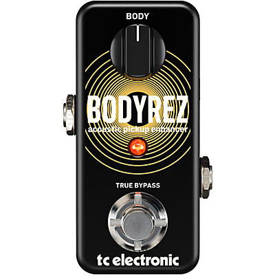 TC Electronic BodyRez Acoustic Enhancer Guitar Effects Pedal