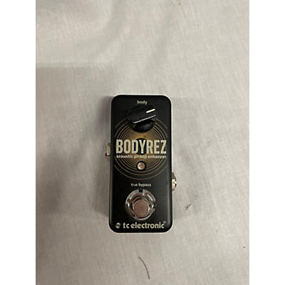 TC Electronic Bodyrez Acous Acoustic Enhancer Effect Pedal