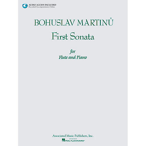 Bohuslav Martinu First Sonata for Flute and Piano Book/CD