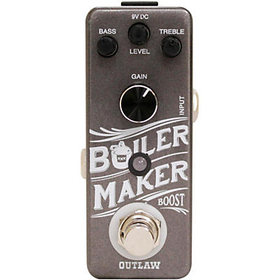 Outlaw Effects Boilermaker Clean Boost Guitar Effects Pedal