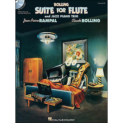 Hal Leonard Bolling Suite for Flute & Jazz Piano Trio with CD Complete Set