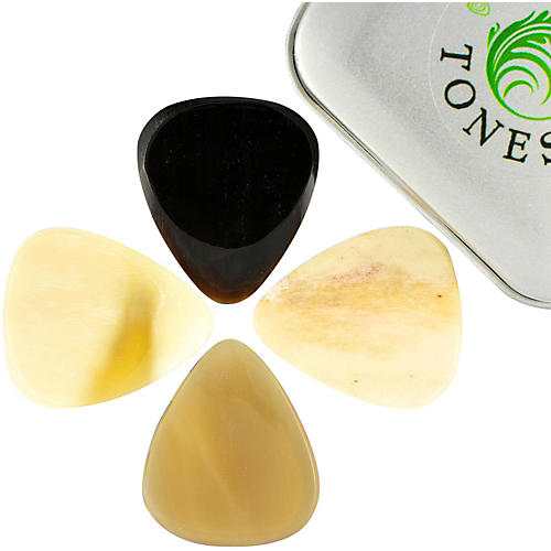 Bone Tones Mixed Tin of 4 Guitar Picks