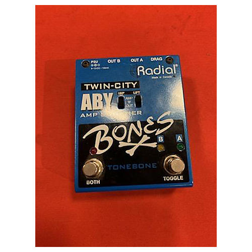 Bones Twin City ABY Bypass Pedal