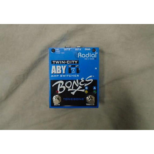 Bones Twin City ABY Bypass Pedal