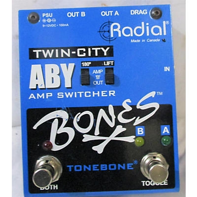 Radial Engineering Bones Twin City ABY Bypass Pedal